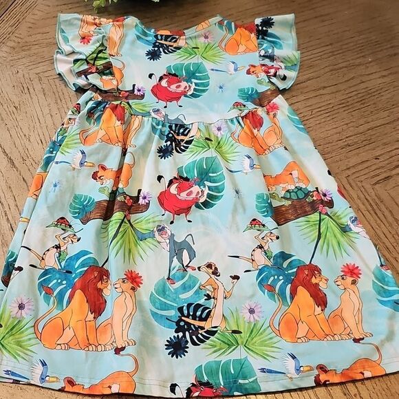 Lion King Dress Size 7/8 - Picture 6 of 7